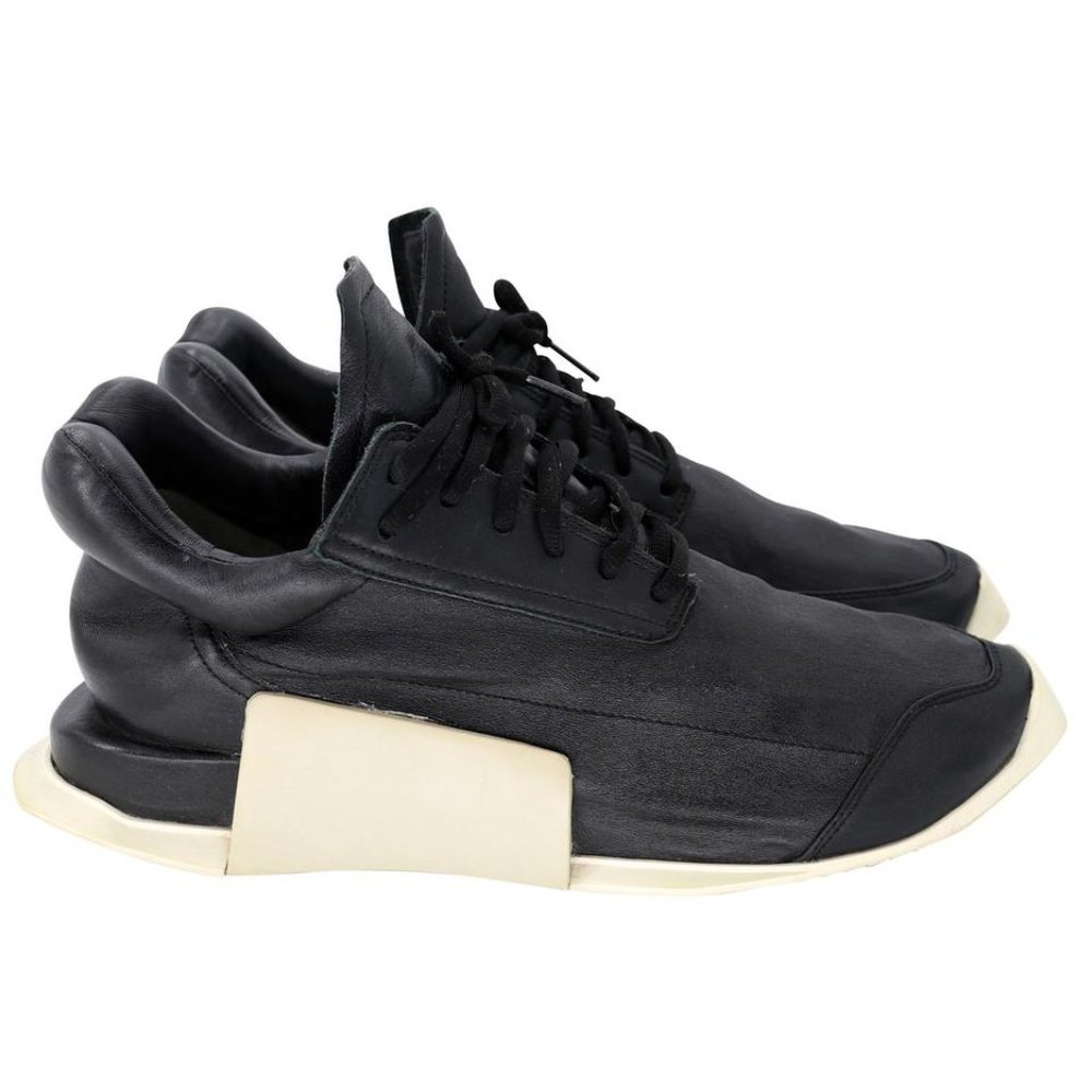 adidas by Rick Owens Mens 9 Level Runner Boost Sneakers RO-S0304P-0012